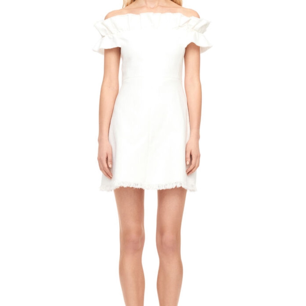 BNWT Rebecca Taylor Knit Off-the-Shoulder Dress - Picture 6 of 8